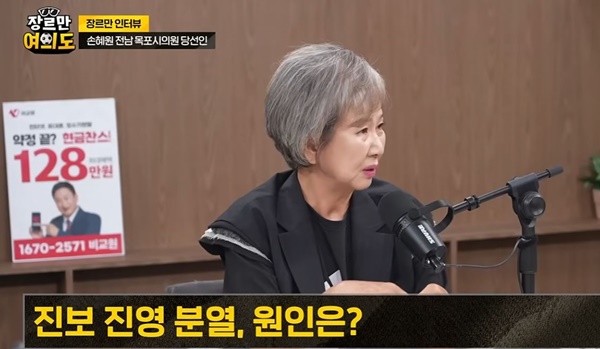 손혜원 “정청래 당대표 당선 불가... 불출마하고 지역구 돌아가야”
