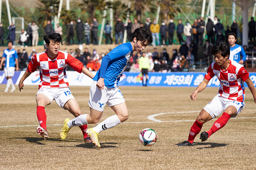 통영시, 춘계대학축구연맹전 2월 12일부터 킥오프!