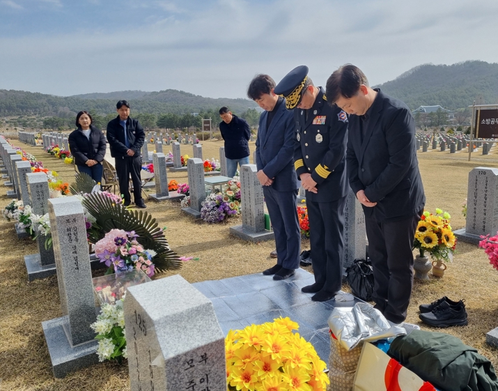 충남도 “순직 소방관 숭고한 희생정신 기억하겠습니다”