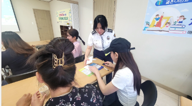 무안경찰, 외국인 교통안전 교육 및 면허교실 운영 추진!