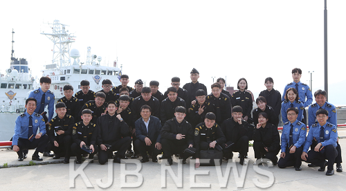 목포해양대학교 해상운송학부는 30일 오후 4시 목포해양경찰서와 경비함정을 찾아 뜻 깊은 시간을 가졌다..png