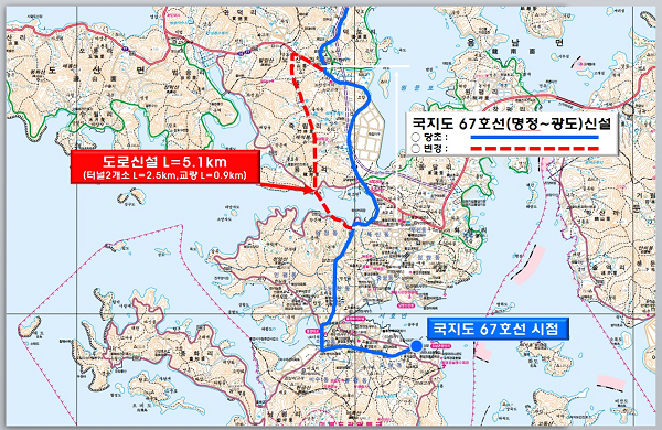 국가지원지방도 67호선(명정~광도) 우회도로 개설-위치도1.png
