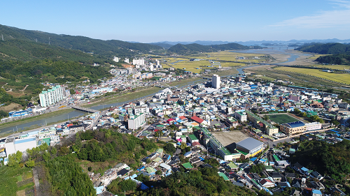 2.보성군, 도시재생 뉴딜사업 선정… 65억 원 투입해 청소년 센터 건립- 벌교읍 전경.png