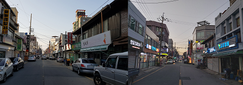 1. 목포시, 개항문화거리 간판개선사업(좌측-개선 전, 우측-개선 후).png